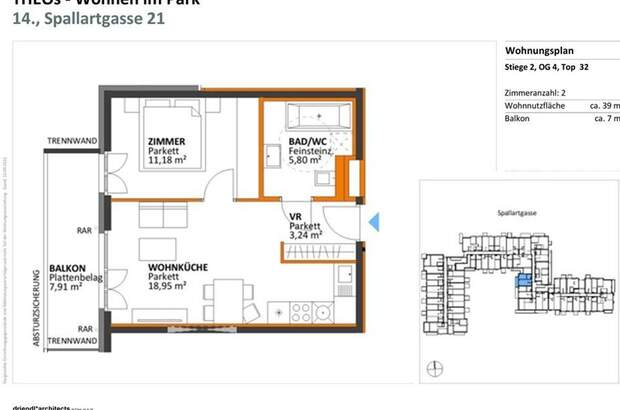 Wohnung mit Balkon mieten in 1140 Wien (Bild 5)