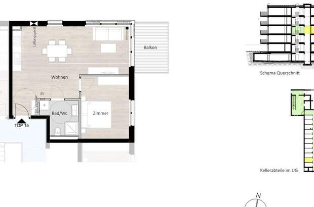 Wohnung mit Balkon kaufen in 6020 Innsbruck (Bild 5)