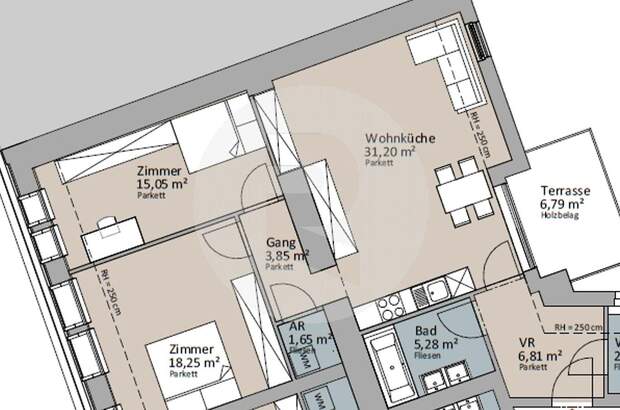 Wohnung mieten in 1080 Wien (Bild 1)