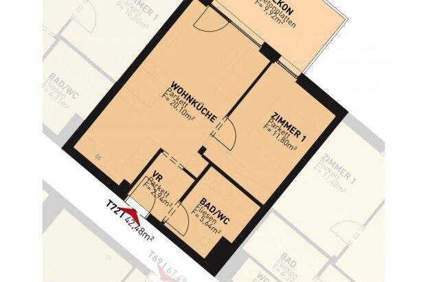 Terrassenwohnung kaufen in 1210 Wien (Bild 1)
