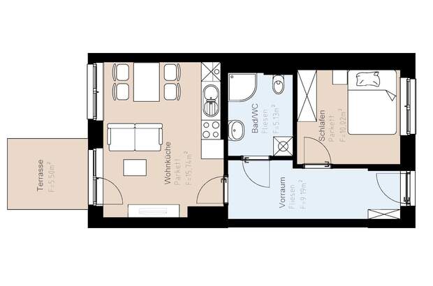 Terrassenwohnung mieten in 8461 Ehrenhausen
