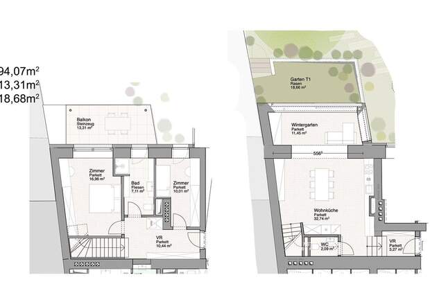 Altbauwohnung mit Balkon kaufen in 4020 Linz (Bild 2)