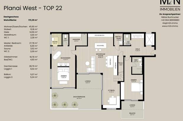 Wohnung mit Balkon kaufen in 8970 Schladming (Bild 5)