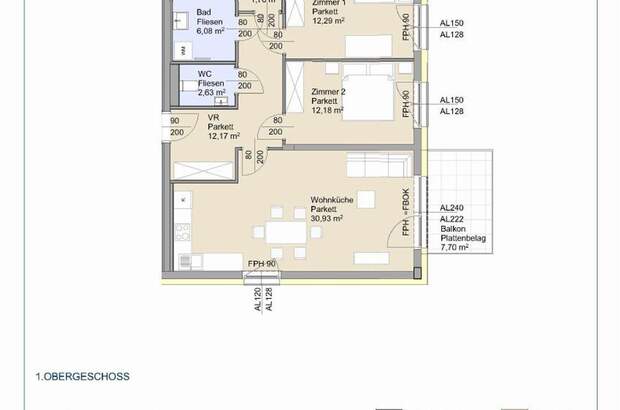 Wohnung mit Balkon mieten in 2853 Bad Schönau (Bild 5)