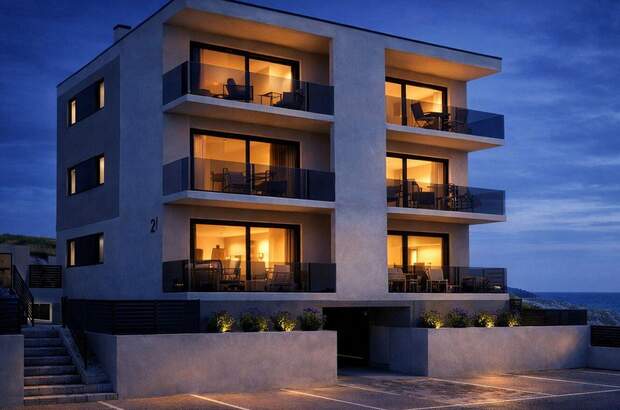 Wohnung mit Balkon kaufen in 51250 Novi Vinodolski (Bild 1)