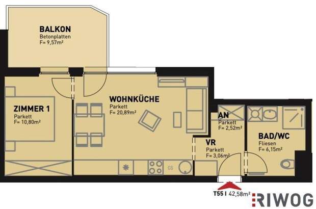 Terrassenwohnung kaufen in 1210 Wien (Bild 1)