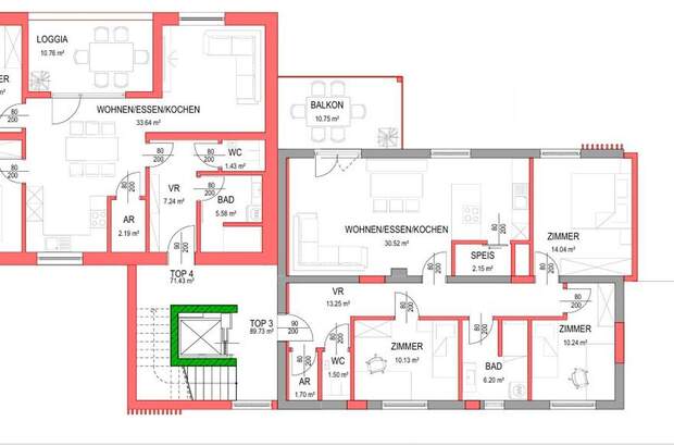 Wohnung mit Balkon kaufen in 8212 Pischelsdorf (Bild 3)
