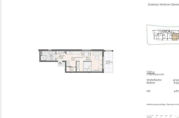Wohnung mit Balkon kaufen in 5110 Oberndorf (Bild 5)