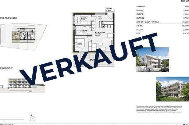 Wohnung mit Balkon kaufen in 6067 Absam (Bild 1)
