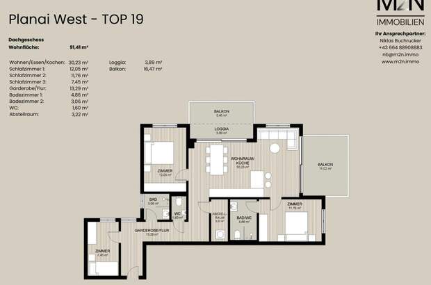 Wohnung mit Balkon kaufen in 8970 Schladming (Bild 5)