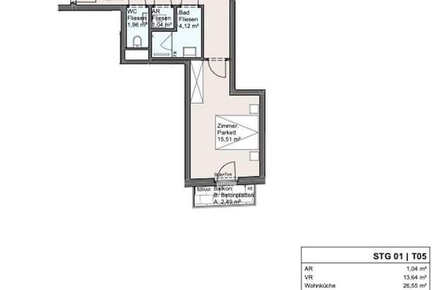 Terrassenwohnung kaufen in 1210 Wien (Bild 1)