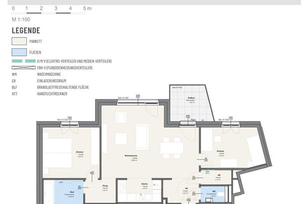 Wohnung mit Balkon mieten in 1180 Wien (Bild 5)
