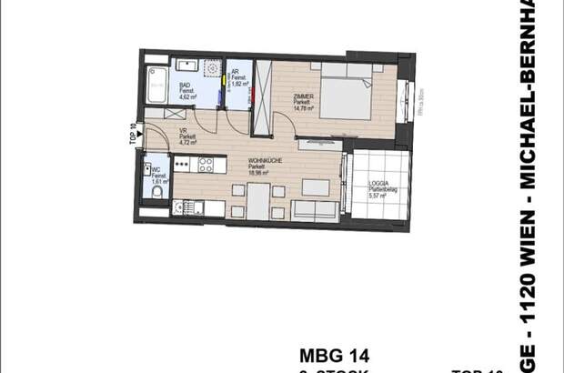 Wohnung mit Balkon kaufen in 1120 Wien (Bild 2)
