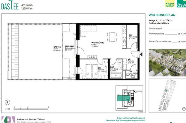 Wohnung mieten in 1220 Wien (Bild 2)