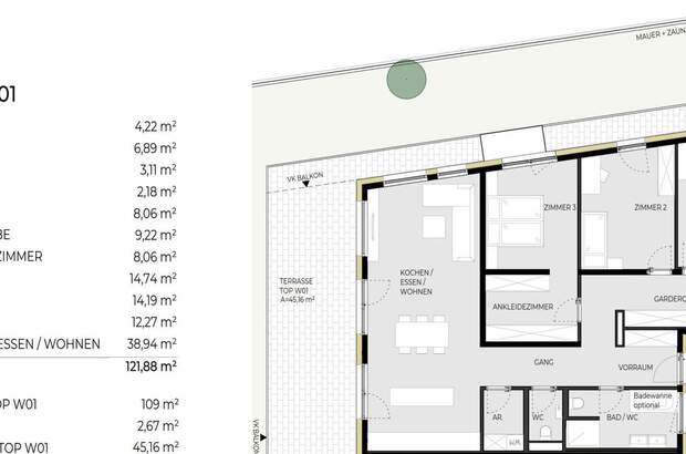 Wohnung kaufen in 6402 Hatting (Bild 2)