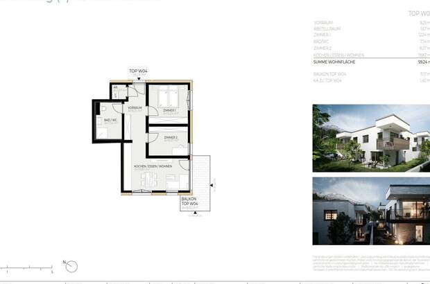 Wohnung mit Balkon kaufen in 6121 Baumkirchen (Bild 2)