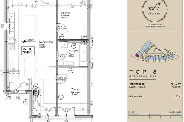 Wohnung mit Balkon mieten in 2100 Korneuburg (Bild 5)