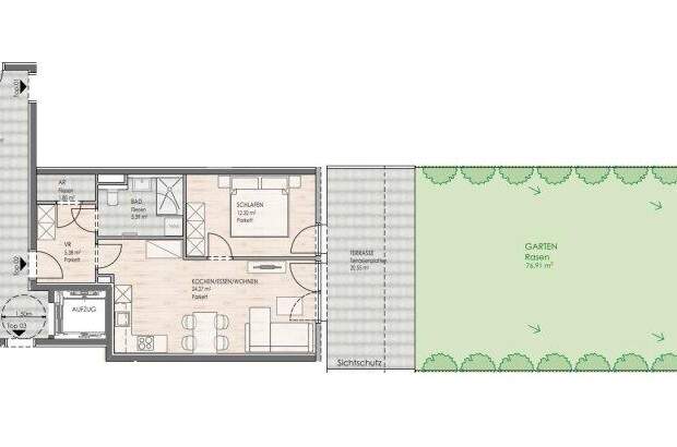Terrassenwohnung kaufen in 5700 Zell am See (Bild 3)