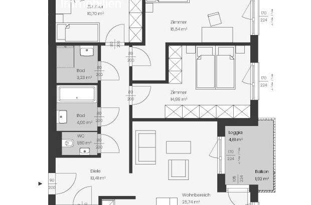 Terrassenwohnung kaufen in 3200 Ober (Bild 1)