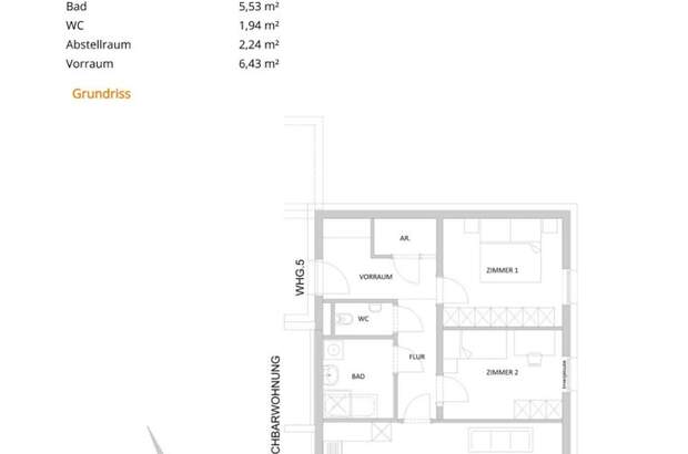 Wohnung mit Balkon in 8403 Lebring (Bild 2)