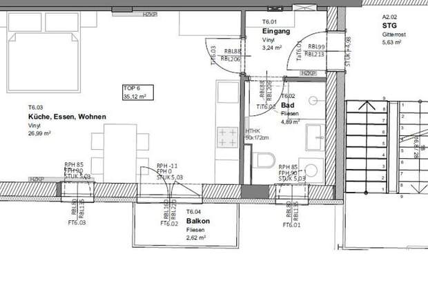 Altbauwohnung mit Balkon mieten in 4400 Steyr (Bild 5)