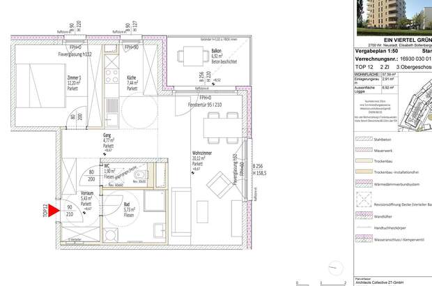 Terrassenwohnung mieten in 2700 Wr. Neustadt (Bild 1)