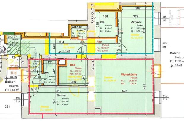 Terrassenwohnung kaufen in 1070 Wien