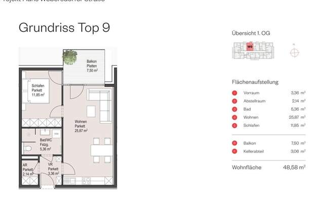 Wohnung mit Balkon kaufen in 5020 Salzburg (Bild 5)
