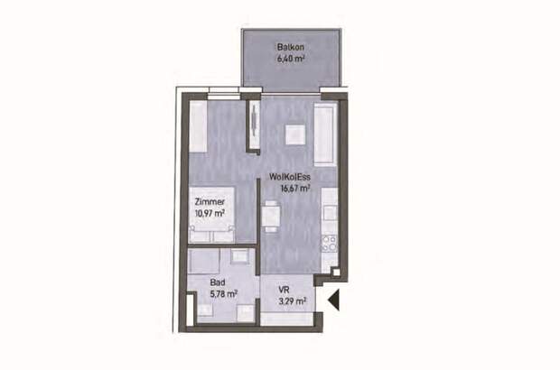 Wohnung mit Balkon kaufen in 8020 Graz Gries