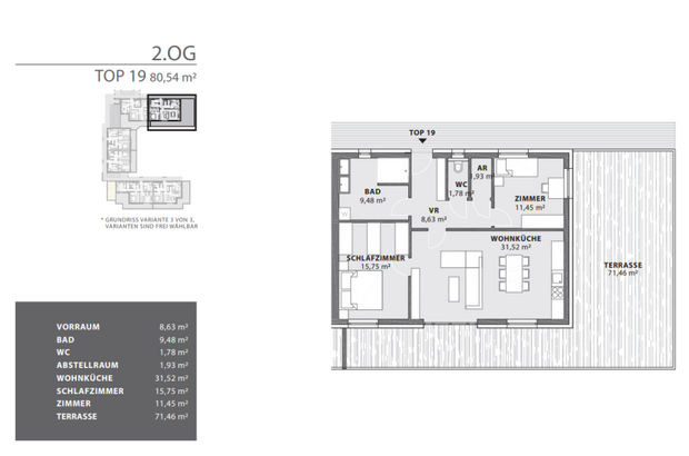 Terrassenwohnung kaufen in 8280 Fürstenfeld (Bild 1)