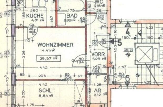 Altbauwohnung mieten in 3430 Tulln (Bild 1)