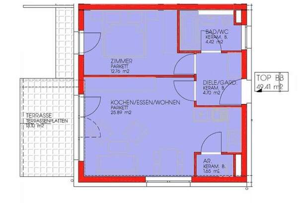 Terrassenwohnung mieten in 5071 Wals (Bild 2)