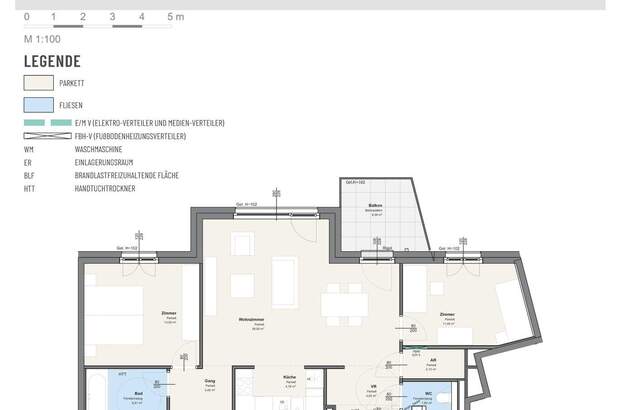 Wohnung mit Balkon mieten in 1180 Wien (Bild 3)