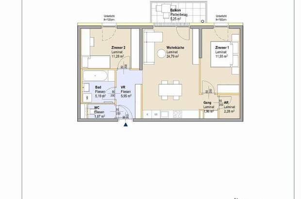 Wohnung mit Balkon mieten in 3441 Judenau (Bild 5)