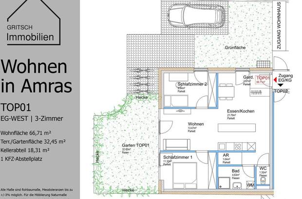 Eigentumswohnung in 6020 Innsbruck (Bild 2)
