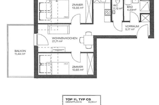 Wohnung mit Balkon kaufen in 1230 Wien (Bild 1)