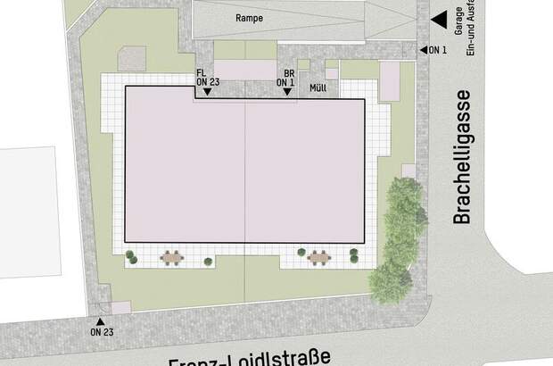 Terrassenwohnung kaufen in 1220 Wien (Bild 3)
