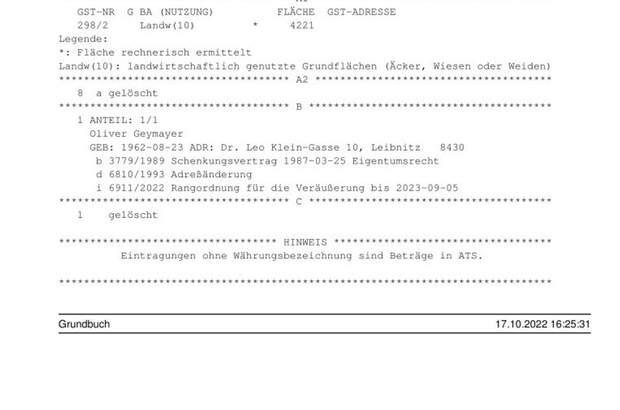 Grundstück kaufen in 8430 Kaindorf (Bild 4)