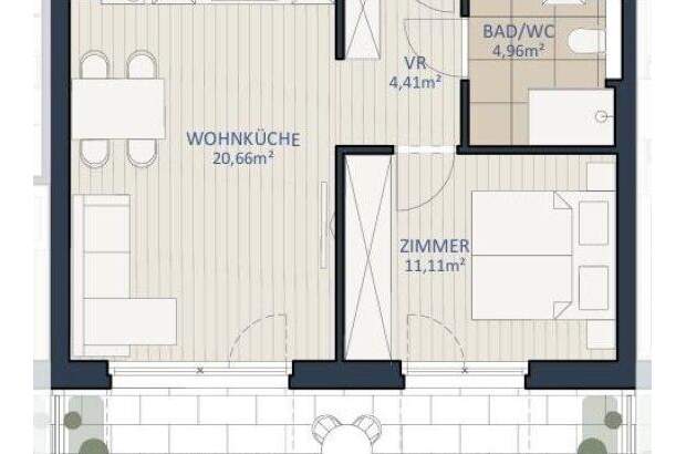 Terrassenwohnung kaufen in 3400 Klosterneuburg (Bild 2)