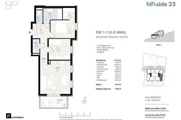 Terrassenwohnung kaufen in 1230 Wien (Bild 1)