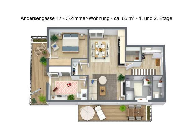 Terrassenwohnung mieten in 8041 Graz (Bild 1)