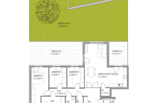 Terrassenwohnung kaufen in 8042 Graz (Bild 4)
