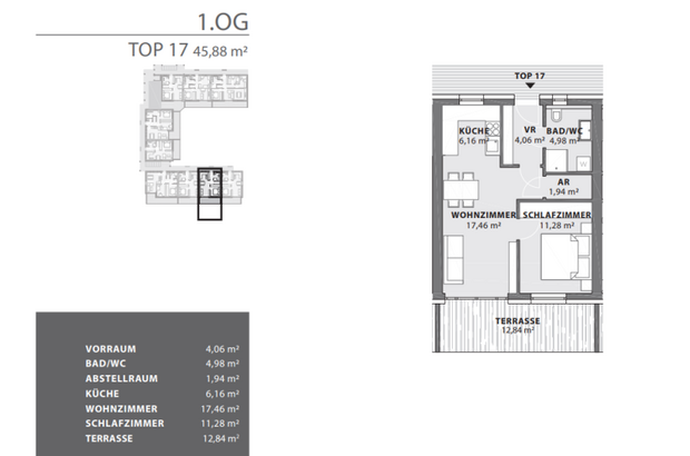 Terrassenwohnung kaufen in 8280 Fürstenfeld (Bild 3)