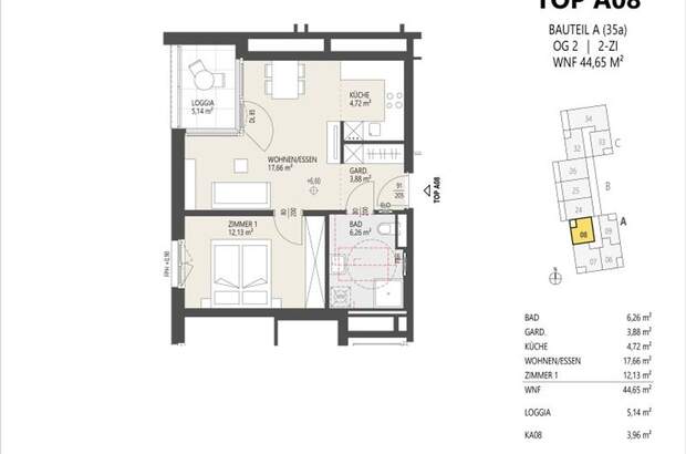 Wohnung mit Balkon kaufen in 6020 Innsbruck (Bild 2)