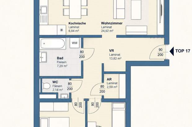 Wohnung mieten in 8020 Graz (Bild 1)