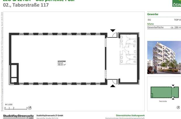 Gewerbeobjekt mieten in 1020 Wien (Bild 2)