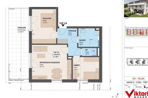 Wohnung mit Balkon kaufen in 5101 Bergheim (Bild 5)