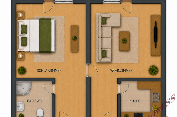 Terrassenwohnung kaufen in 4801 Traunkirchen (Bild 2)