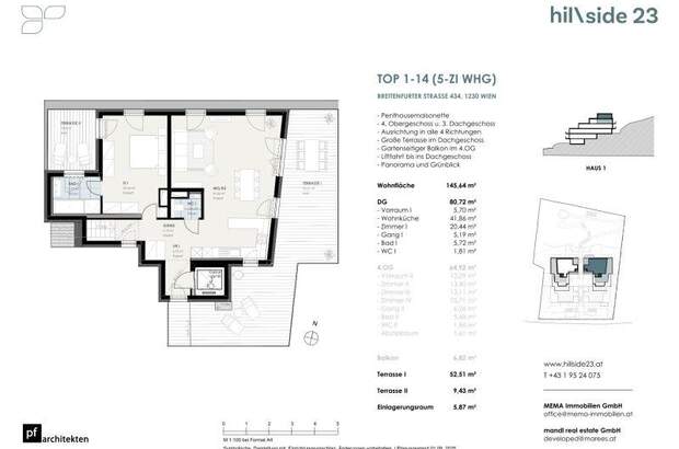 Terrassenwohnung kaufen in 1230 Wien (Bild 2)