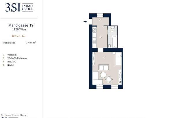 Altbauwohnung kaufen in 1120 Wien (Bild 5)